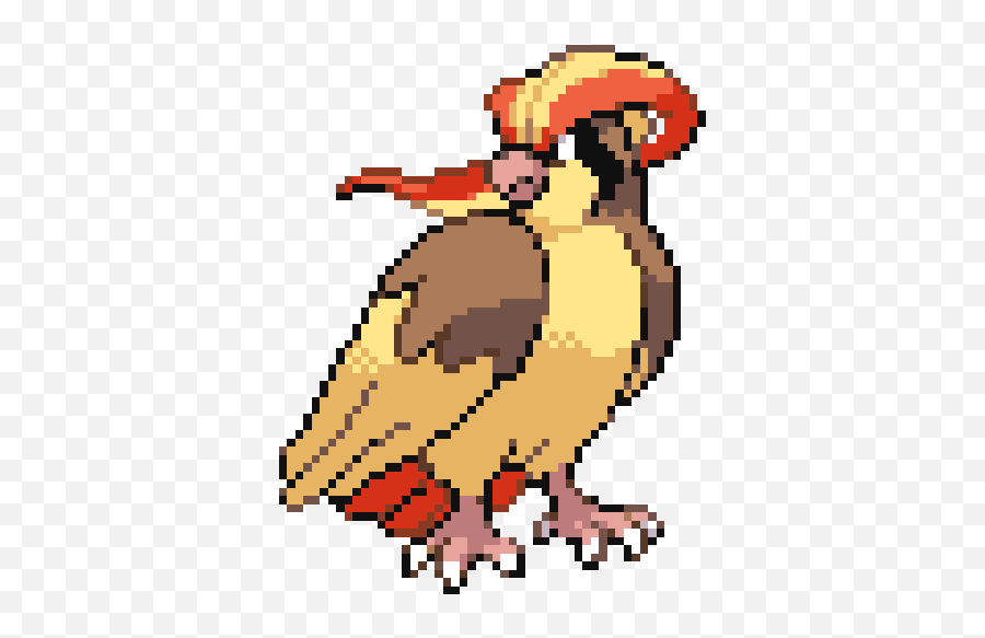 12kib - Pidgeot Pixel Art Sprite Emoji,Pokemon Emotion Sprites