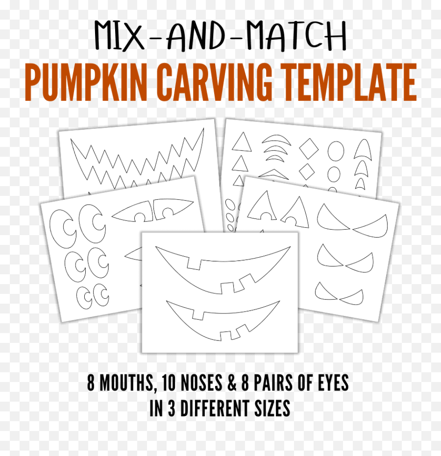 Free Pumpkin Carving Template - Sesame Street Emoji,Easy Emojis Pumkin Stencils