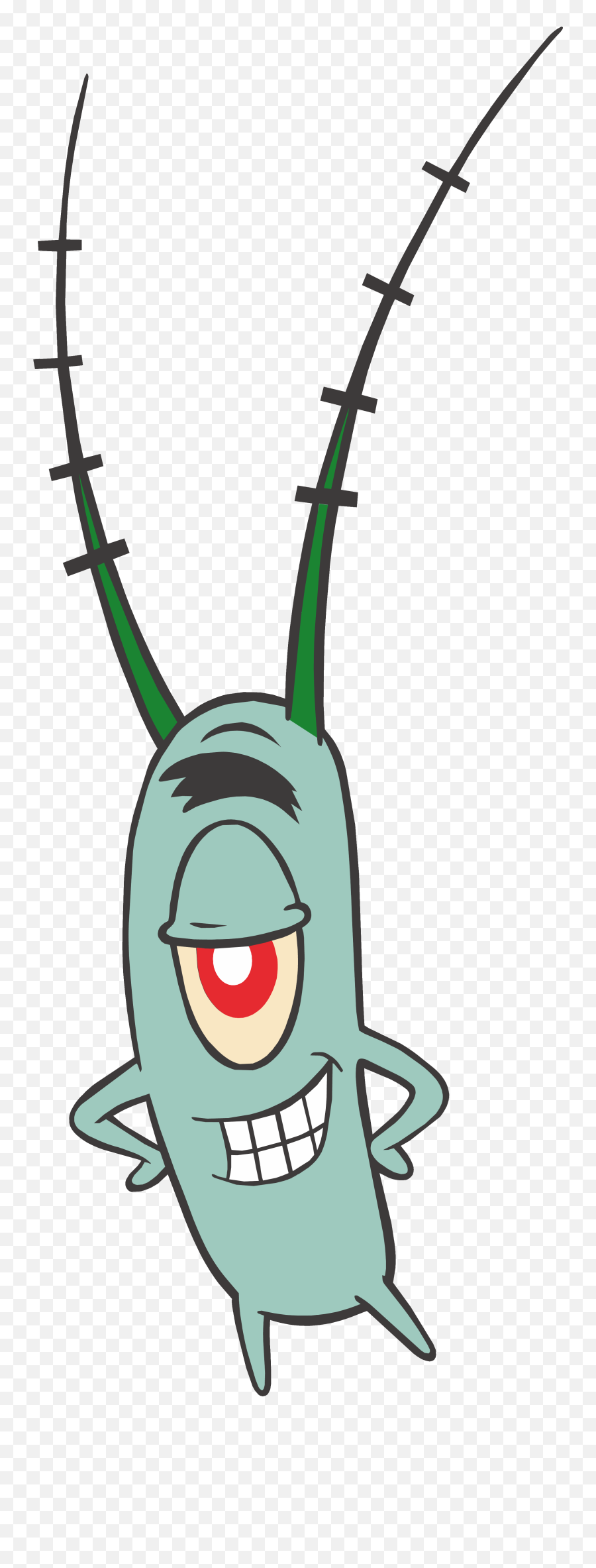 Plankton Spongebob Clipart - Full Size Clipart 5273882 Dinoflagellates Cartoon Emoji,Spank You Emoticon