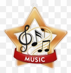 Music Mini Star Bronze Medal - Star Music Logo Hd Emoji,Bronze Star Emoji