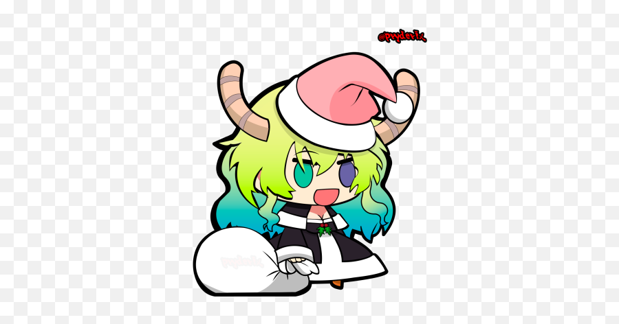 Dragon Maid - Padoru Quetzalcoatl Emoji,Shouta Dragon Maid Emojis