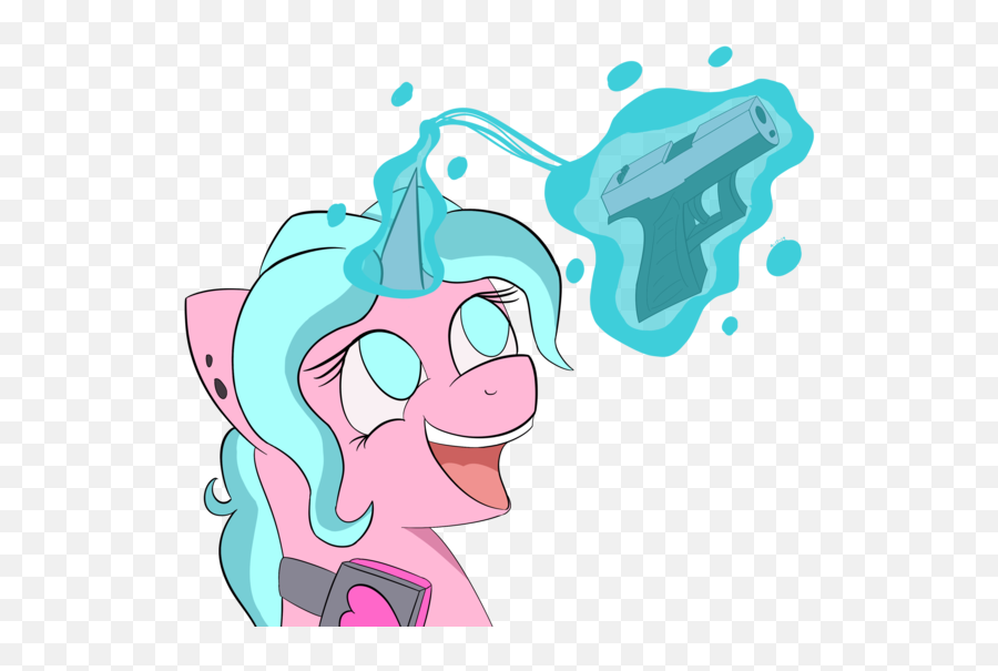 Female Glock Gun Handgun - Fictional Character Emoji,Meme About Emotion Using Weapons