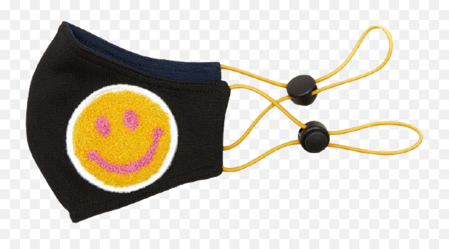 Valas Los Angeles Smiley Face Mask - Embroidery Emoji,Emoticon Faces Mask