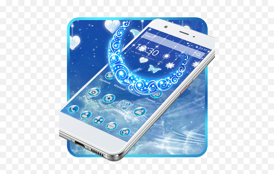 Amazoncom Blue Moon Light 2d Theme Appstore For Android - Camera Phone Emoji,Blue Moon Emoji