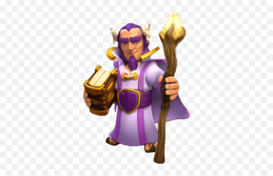 Clash Of Clans Grand Warden Transparent - Grand Warden Png Emoji,Clash Of Clans Emojis Transparent Png