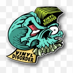 Skull Vinyl Disorder Free Sticker 24 - Automotive Decal Emoji,Emojis Cornhole Board