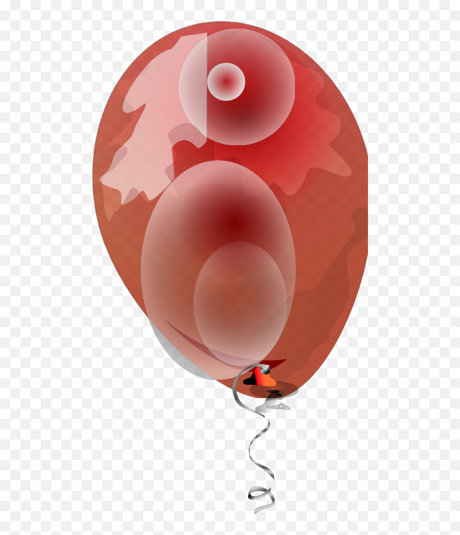 Red Balloon Png Svg Clip Art For Web - Download Clip Art Balloon Emoji,Emojis Ballons Png Transparent