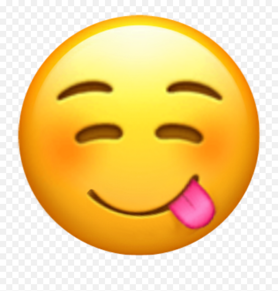 Pin - Tongue Sticking Out Emoji Transparent,Tongue Out Emoji