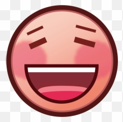 Grinning Squinting Face Emoji Clipart - Emojidex Smiley Face,Squint Emoji