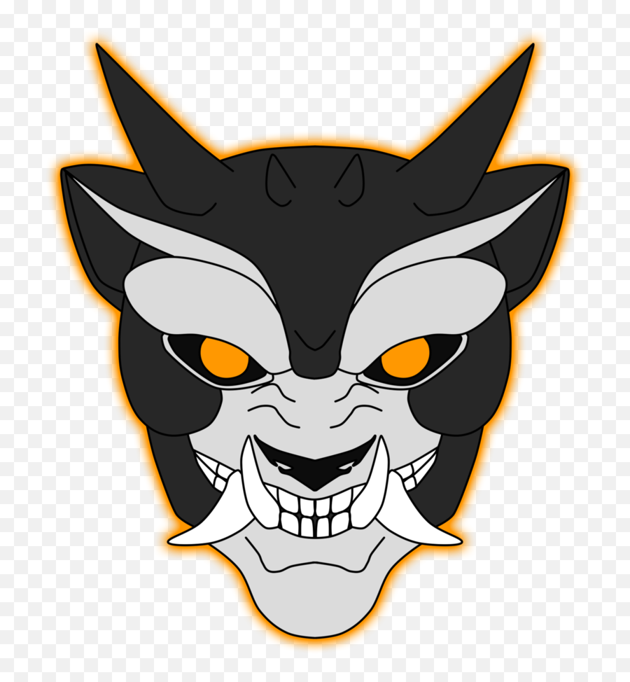 Oni Mask Png Hd Png Svg Clip Art For Web - Download Clip Emoji,Halo Oni Emoticons