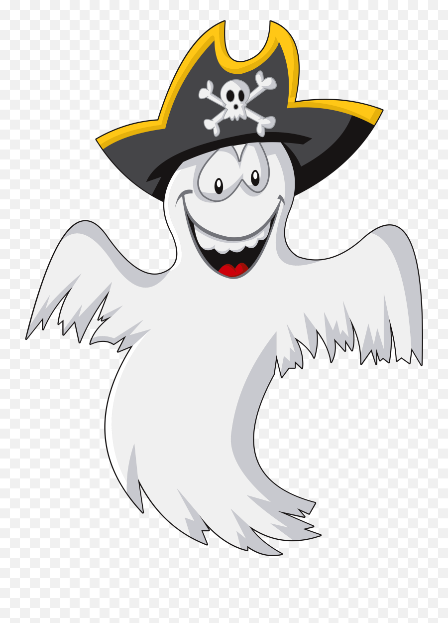 Ghost Clipart Costume Ghost Costume - Pirate Ghost Cartoon Png Emoji,Ghost Emoji Costume