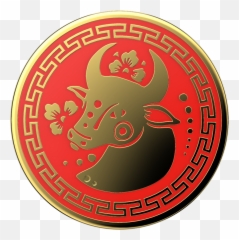 Enamel Year Of The Ox Emoji,Ciao Scooter Emoticon
