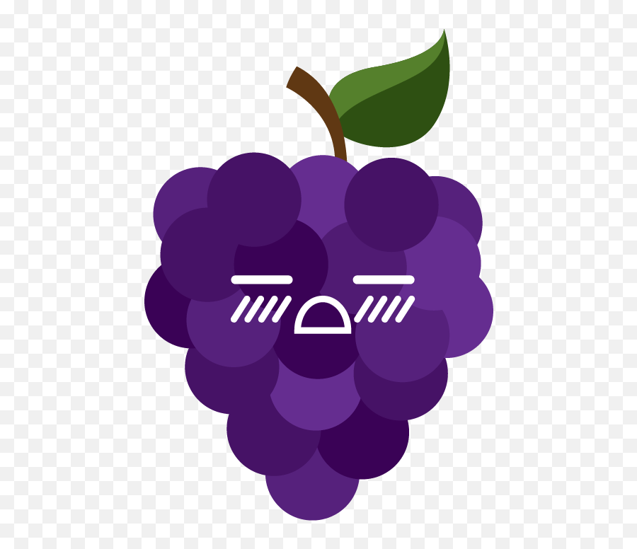 Kawaii Grape Fruits Emotion Svg Graphic By Sadeyanlaris Emoji,Emotion Monster Book
