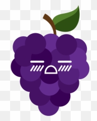 Kawaii Grape Fruits Emotion Svg Graphic By Sadeyanlaris Emoji,Emotion Monster Book