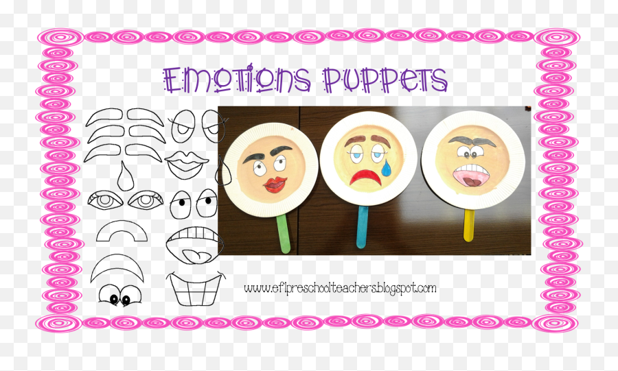Feelings Clipart Feeling Chart - Paper Bag Puppets Emotions Emoji,Emotion Chart