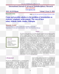Pdf International Journal Of Advanced Multidisciplinary Emoji,Don't Go Chasing Your Emotions Abba