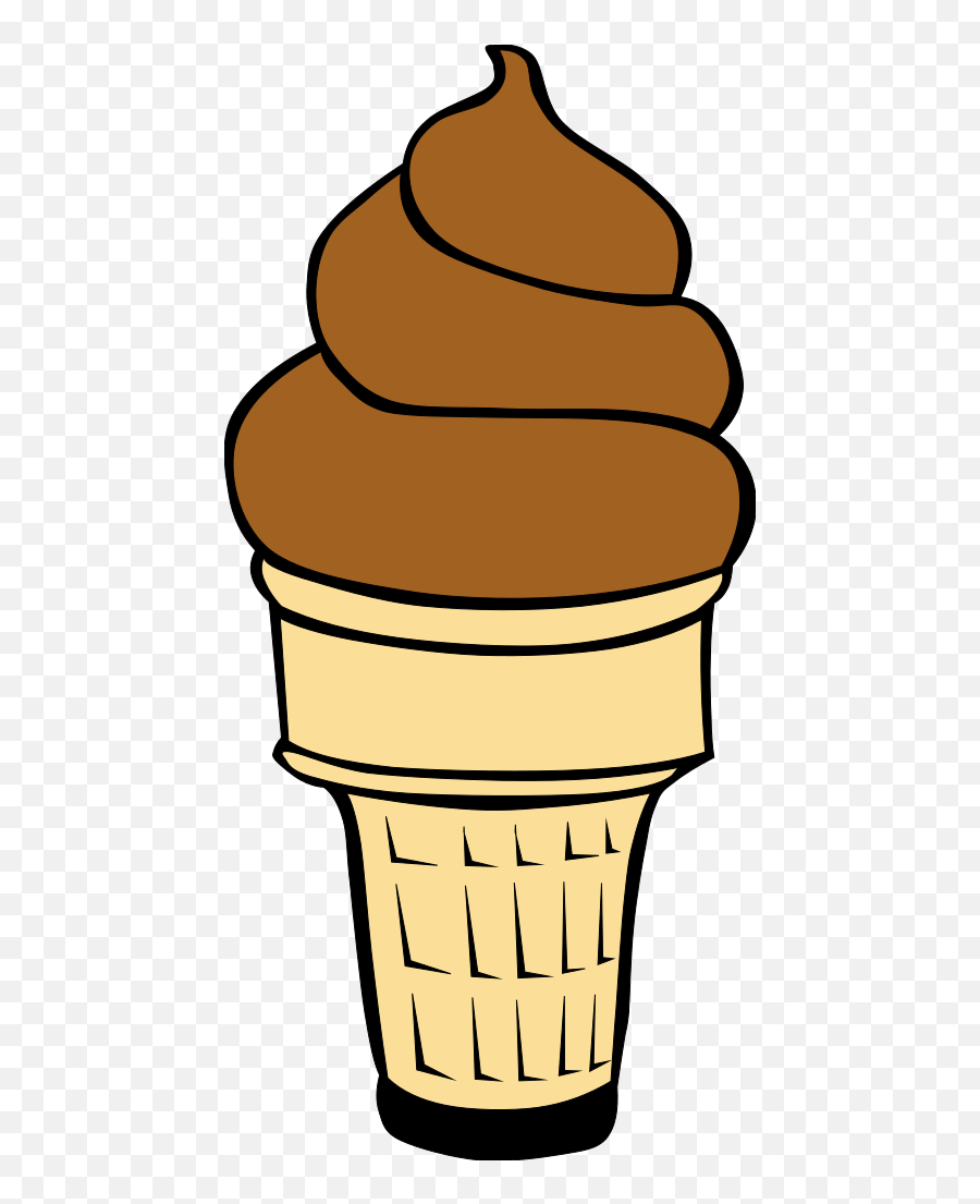 Chocolate Soft Serve Ice Cream Cone Png Svg Clip Art For Emoji,Ointment Emoji