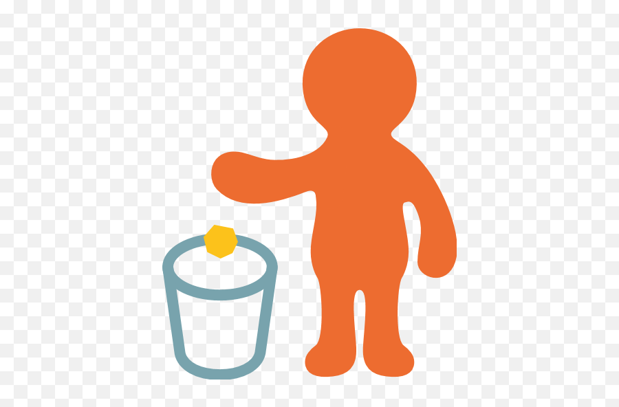Put Litter In Its Place Symbol - Orang Buang Sampah Emoji,How To Put An Emoji On A Photo