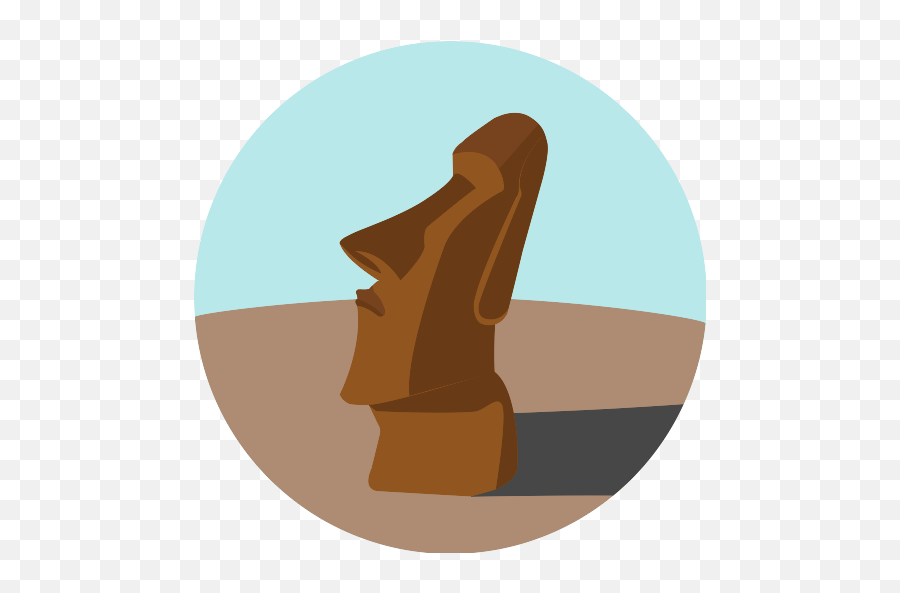 Moai Statues Pascua Island Svg Vectors And Icons - Png Repo Emoji,Maoi Head Emoji