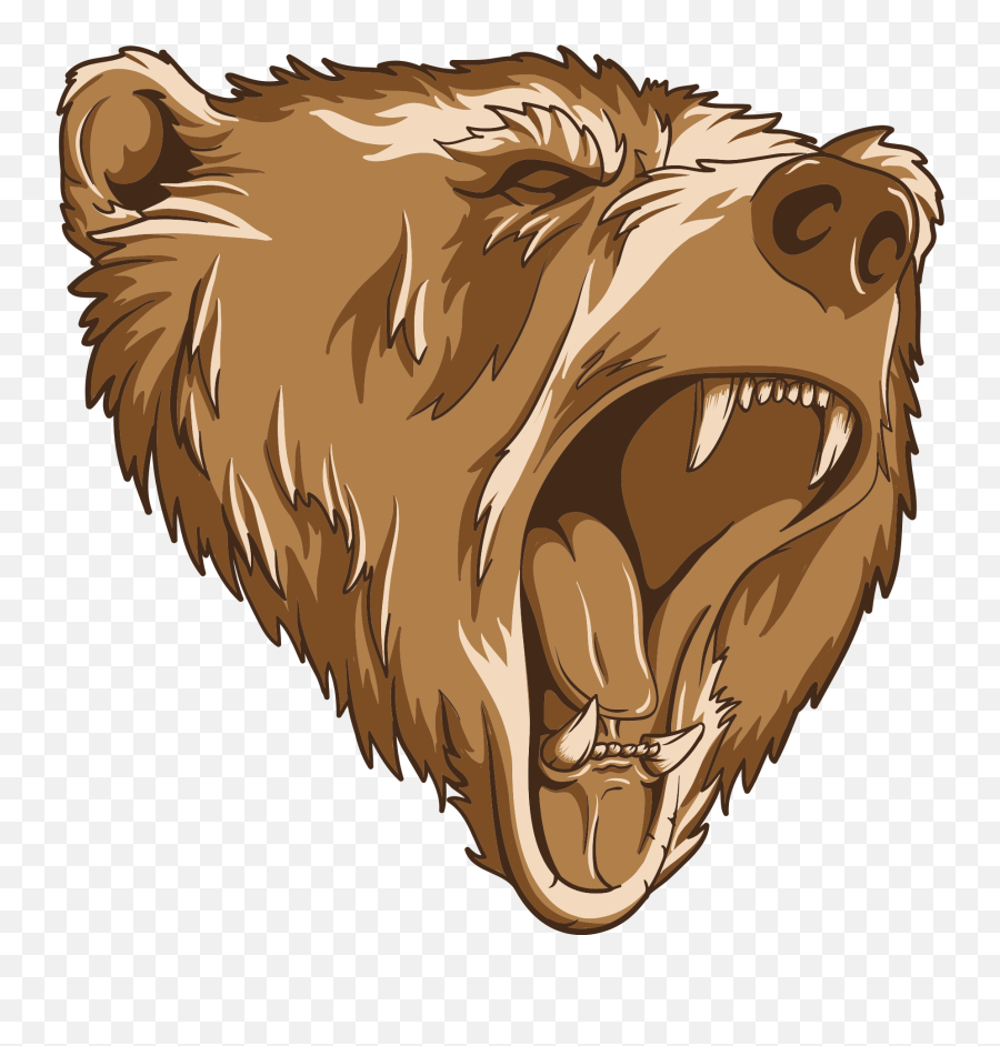 Picture - Bear Head Png Emoji,Angry Bear Emoji