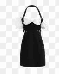 White Clothes Dress Minidress Sticker - Basic Dress Emoji,White Emoji Dress