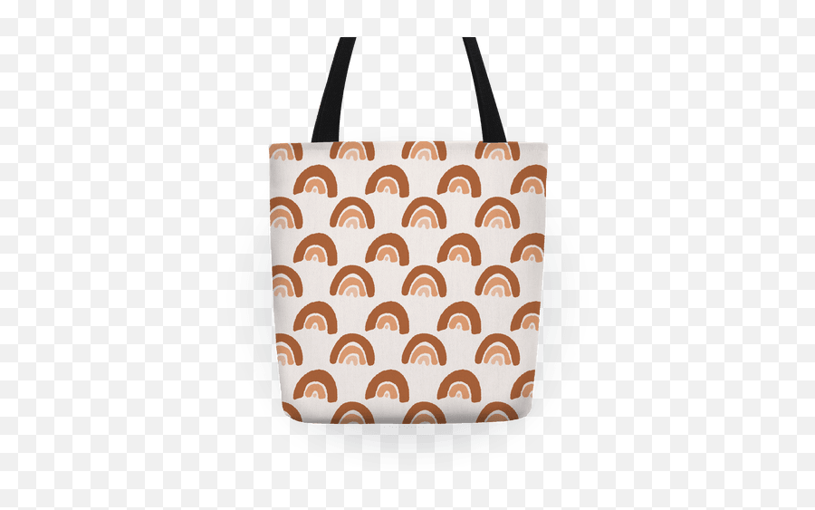 Desert Rainbow Terra Cotta Boho Pattern Totes Lookhuman Emoji,Boho Rainbow Emoji