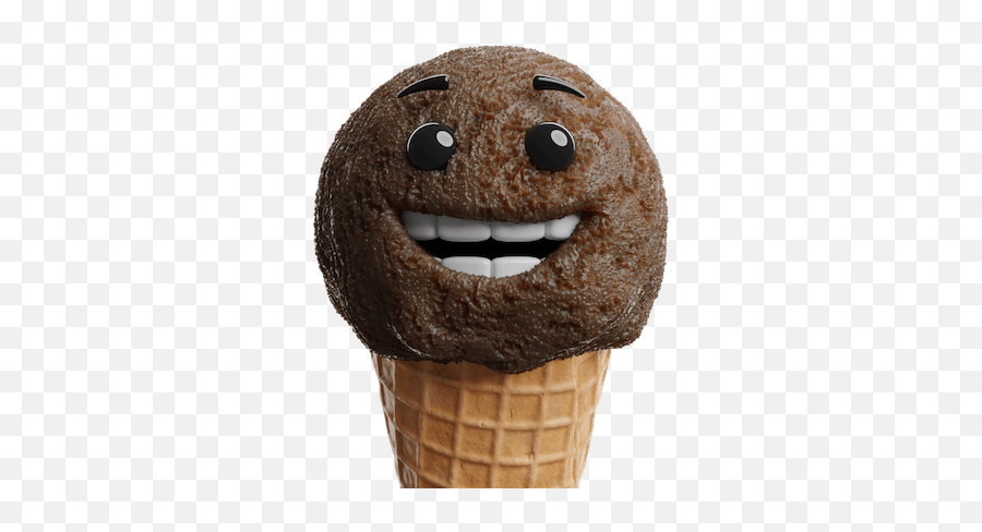 Creamies Emoji,Icce Cream Emoji