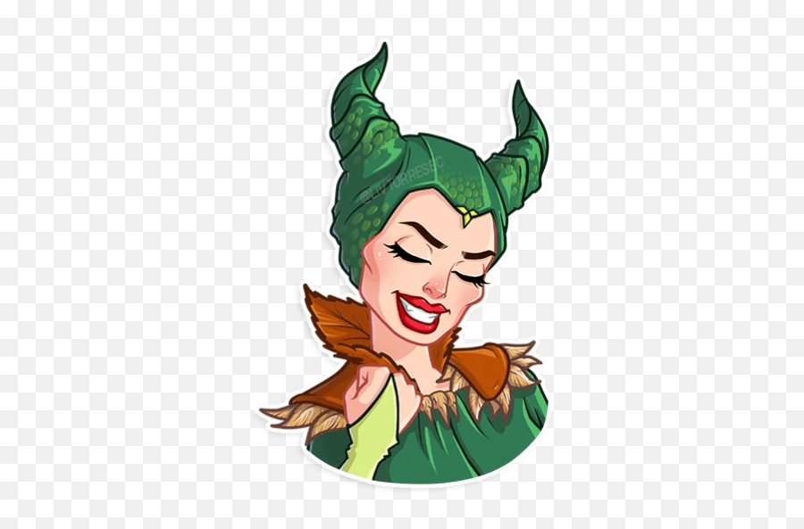 Sticker Maker - Maléfica Emoji,Jester Emoji