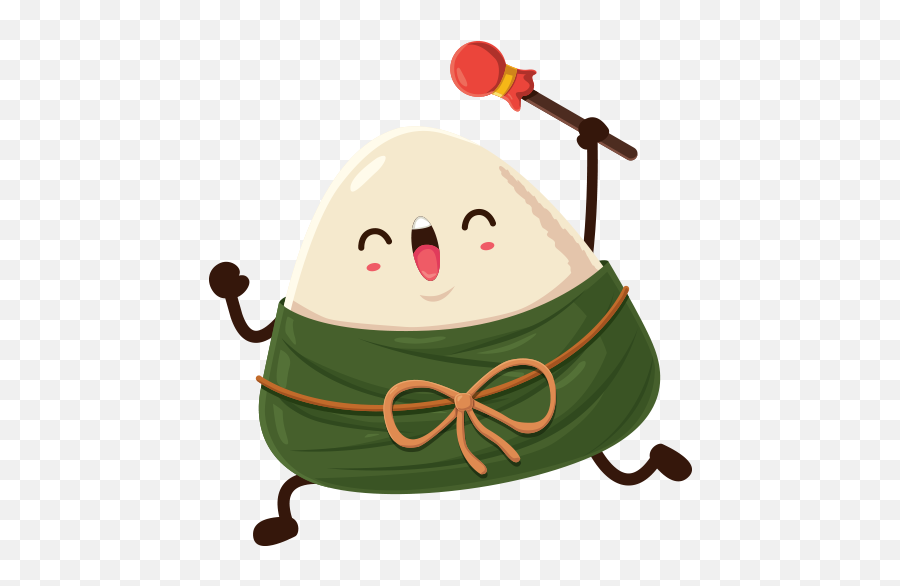 Happy Rice Dumplings Stickers - Rice Dumpling Icon Emoji,Dumpling Emoji