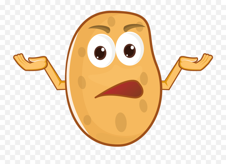 Download Free Photo Of Cartoonpotatocharactercomicfood - Transparent Potato Png Cartoon Emoji,Cartoon Emotions