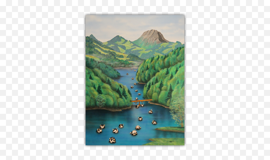 Delaperouze - Natural Landscape Emoji,Emotion Fjord