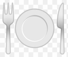 Fork And Knife With Plate Icon Noto Emoji Food Drink - Emoji Png Knife And Fork,Drink Sunrise Emoji