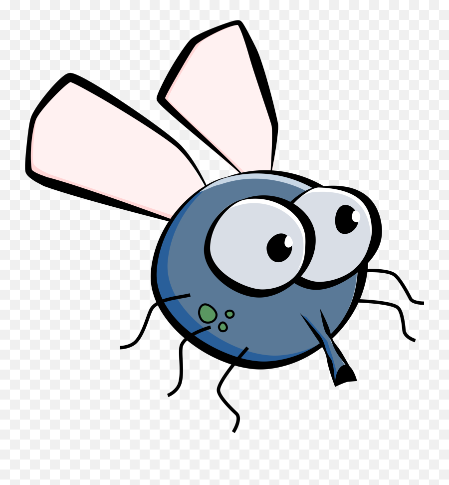 Crazy Clipart Bee Crazy Bee Transparent Free For Download - Clipart Cartoon Fly Emoji,Possum Emoji