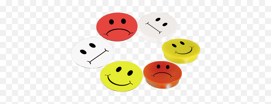 Magna - Happy Emoji,Emoticon Magnets