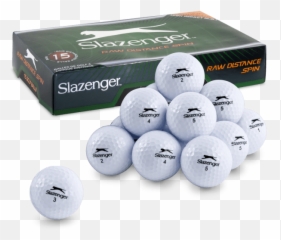 Slazenger Raw Distance Spin Golf Ball 15 - Pack For Golf Emoji,Golf Ball Emoticon