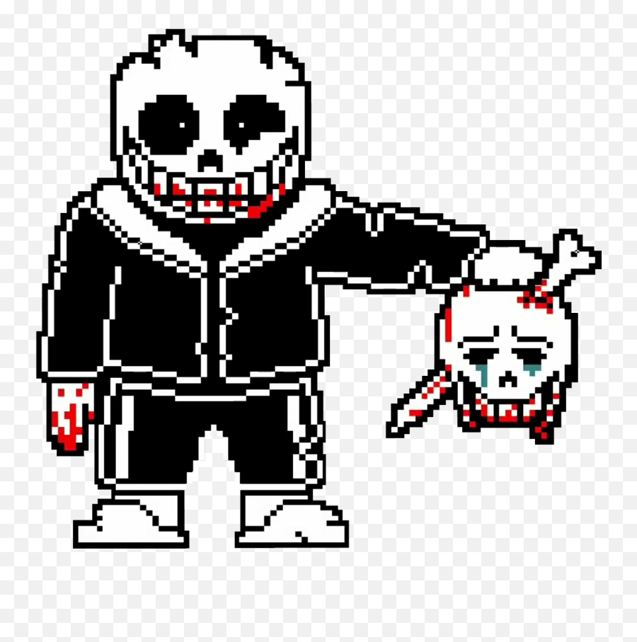 Smile Undertale Sans Skeleton Sticker - Insanity Sans Emoji,Undertale Sans Emoji