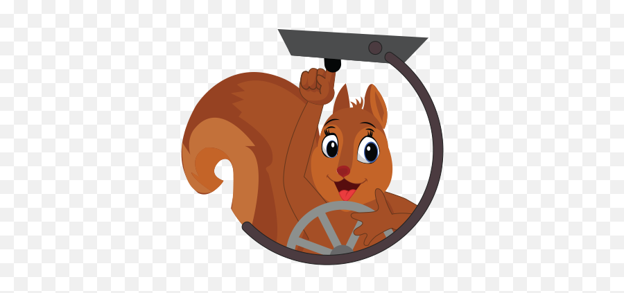 Carmoji Light Up Emoji For Your Car - Animal Figure,Red Squirrel Emoji