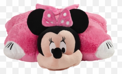 Disney Pink Minnie Mouse Pillow Pet - Minnie Mouse Pillow Pet Emoji,Large Emoji Pillow