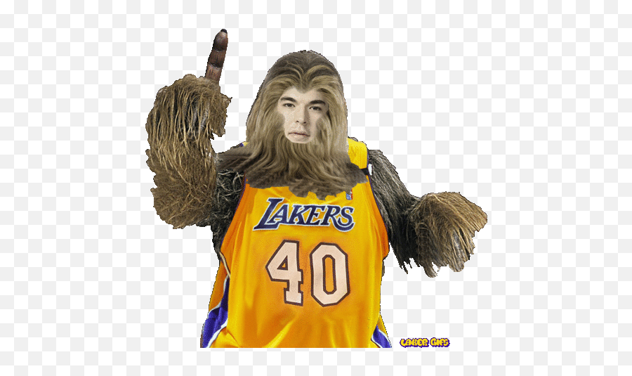 Lakers New Rookie Center And Blocking Sensation Ivica Zubac Emoji,Chewbacca Emoticon