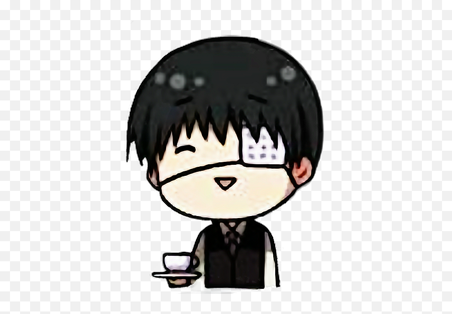 Kaneki Ken Tokyoghoul Sticker - Imagenes De Tokyo Ghoul Kawaii Emoji,Tokyo Ghoul Emojis