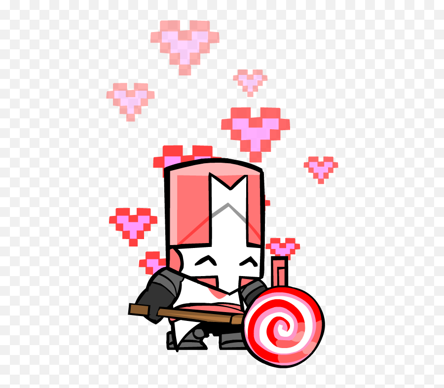 The Behemoth Blog Castle Crashers Is For Lovers And Fighters - Pink Castle Crasher Emoji,Emotion Lollipop
