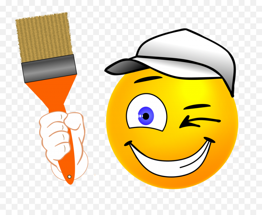 100 Free Samuel U0026 Smiley Illustrations - Pixabay Maler Smiley Emoji,Fighting Emoticon