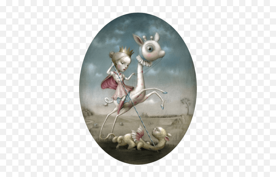 Surrealist Fairy Tale Illustrations - Nicoletta Ceccoli Beautiful Nightmares Emoji,Emotions Series Art, Book,surreal