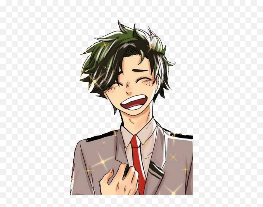 Deku Shine Shiny Izuku Sticker By Professional Otaku - Villain Deku Deku My Hero Academia Memes Emoji,My Hero Academia! Smile Emoticon