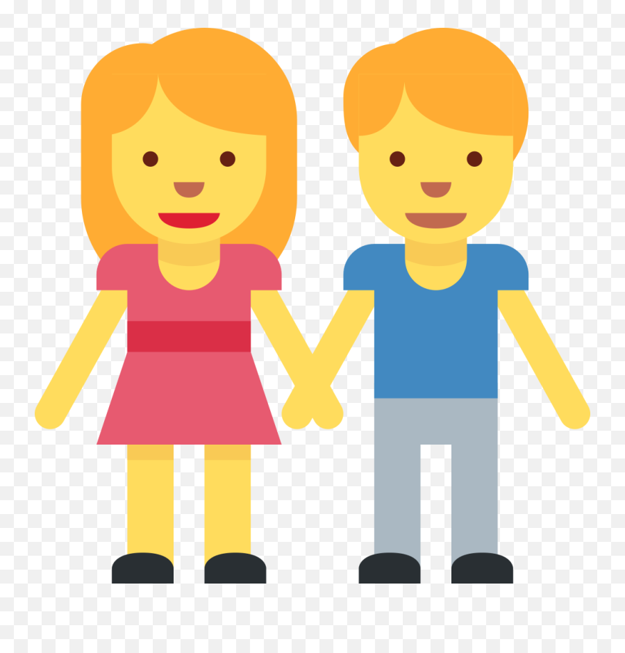 Man And Woman Holding Hands Emoji - People Holding Hands Emoji,Woman Emoji