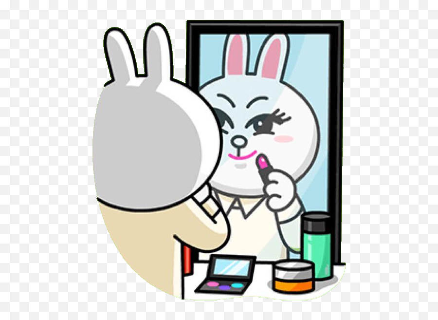 Pin On Cony And Brown ˆˆ - Bear And Cony Love Gif Emoji,Lovely Dovey Japanese Emoticon