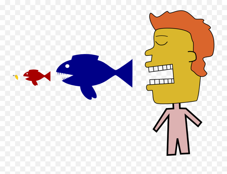 Daphnia In The Food Chain - Fish Food Chain Humans Emoji,Flea Animated Emoticon