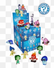 Inside Out - Mystery Minis Blind Box Display Of 12 Inside Out Mystery Minis Emoji,Pixar Movie About Emotions