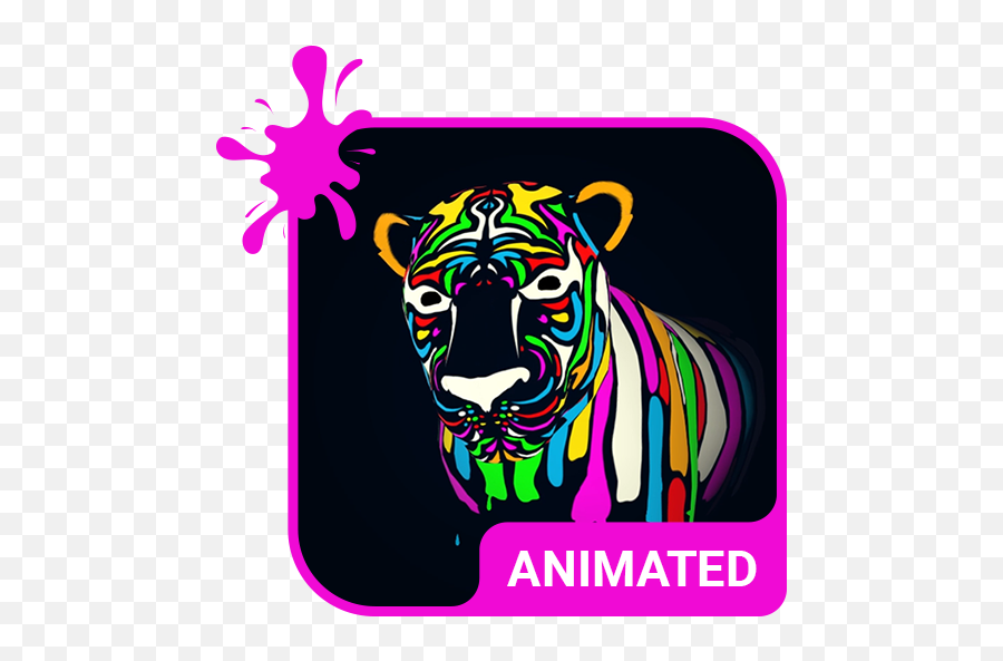 Rainbow Lioness Animated Keyboard - Spider Live Emoji,Lioness Emoticon