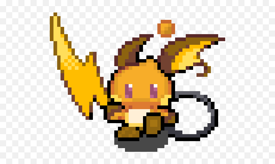 Pokemon Chao Gallery - Pokedit News Raichu Sprite Png Emoji,Pikachu In Emoticon Form